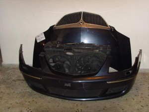 Lancia phedra 2002-2008 μετωπη-μούρη εμπρός κομπλέ μωβ σκούρο