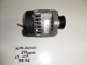Alfa romeo 146 1999-2001 1.9cc diesel δυναμό