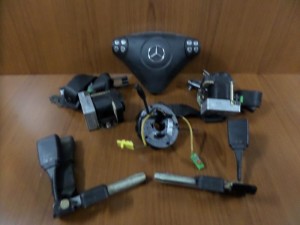 Mercedes w203 lift 4θυρο 03-07 airbag μαύρο