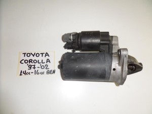 Toyota corolla 1997-2002 1.4cc kai 1.6cc βενζίνη μίζα  