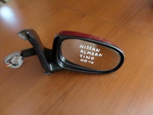 Nissan Almera Tino 2000-2006 ηλεκτρικός καθρέπτης δεξιός μπορντό