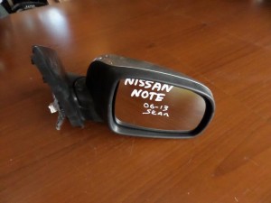 Nissan note 06-13 ηλεκτρικός καθρέπτης δεξιός ασημί (5 καλώδια)