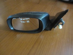 Suzuki swift 06-11 μακρύς ηλεκτρικός καθρέπτης αριστερός σκούρο ασημί (τετράγωνη φίσα)