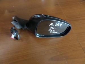 Alfa romeo 159 2005-2011 ηλεκτρικός καθρέπτης δεξιός μαύρος ματ (7 καλώδια)