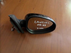 Lancia Y 2010-2011 ηλεκτρικός καθρέπτης δεξιός μαύρος (3 καλώδια)