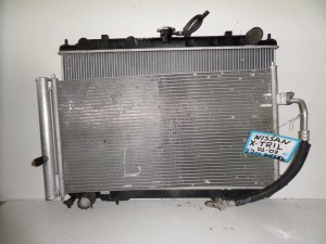 Nissan X-Trail 2001-2007 2.2cc diesel ψυγείο κομπλέ (νερού-air condition)