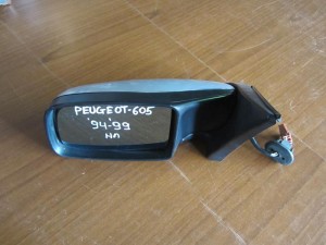 Peugeot 605 1995-1999 ηλεκτρικός καθρέπτης αριστερός ασημί