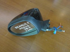 Renault Modus 2008-2013 ηλεκτρικός καθρέπτης αριστερός μαύρος (7 καλώδια)
