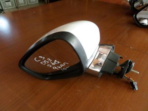 Citroen DS3 2010-2017 ηλεκτρικός ανακλινόμενος καθρέπτης αριστερός άσπρος (9 καλώδια-2 φίς)  