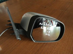 Nissan micra k13 2011 ηλεκτρικός καθρέπτης δεξιός ασημί