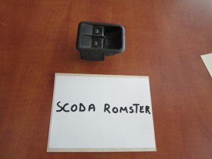 Skoda roomster 06 διακόπτης παραθύρων εμπρός αριστερός (διπλός)