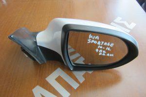 Kia Sportage 2010-2016 καθρεπτης δεξιος ηλεκτρικος με ανακλησι ασπρος  