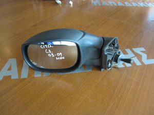 Citroen C3 2002-2009 καθρέπτης αριστερός μηχανικός άβαφος