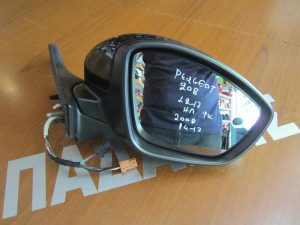 Peugeot 2008 2014-2017 καθρέπτης δεξιός ηλεκτρικός 9 καλώδια μαύρος