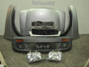 Daihatsu Terios 1997-2001 μετόπη-μούρη κομπλέ ασημί – όχι αριστερό φτερό