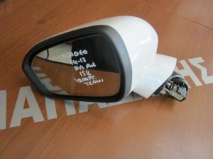 Ford Mondeo 2014-2017 καθρέπτης αριστερός ηλεκτρικά ανακλινόμενος άσπρος 15 καλώδια υδραργιρικό τζάμι  