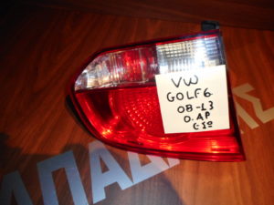 VW Golf 6 2008-2013 φανάρι πίσω αριστερό εσωτερικό