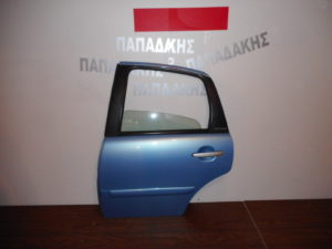 Citroen C3 2002-2009 πόρτα πίσω αριστερή γαλάζια