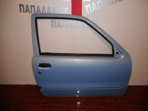 Fiat Seicento 1998-2007 πόρτα δίπορτη (δίθυρη) δεξιά γαλάζια ηλεκτρική