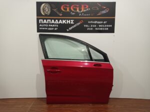 Citroen C4 2011-2020 εμπρός δεξιά πόρτα κόκκινη